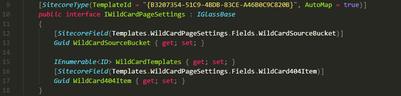 Model for use within the service methods