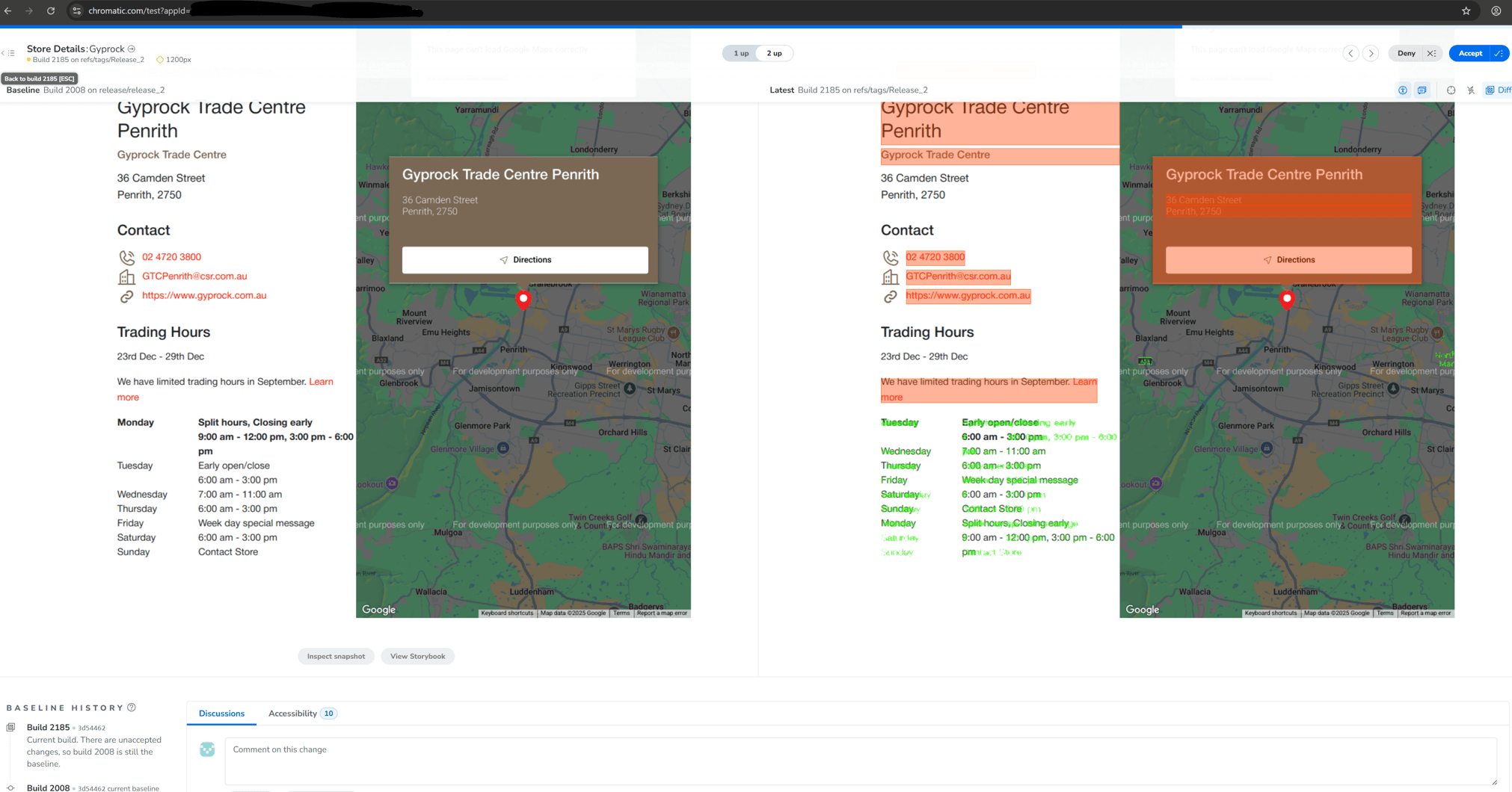 GitHub Workflow Chromatic Review Continued